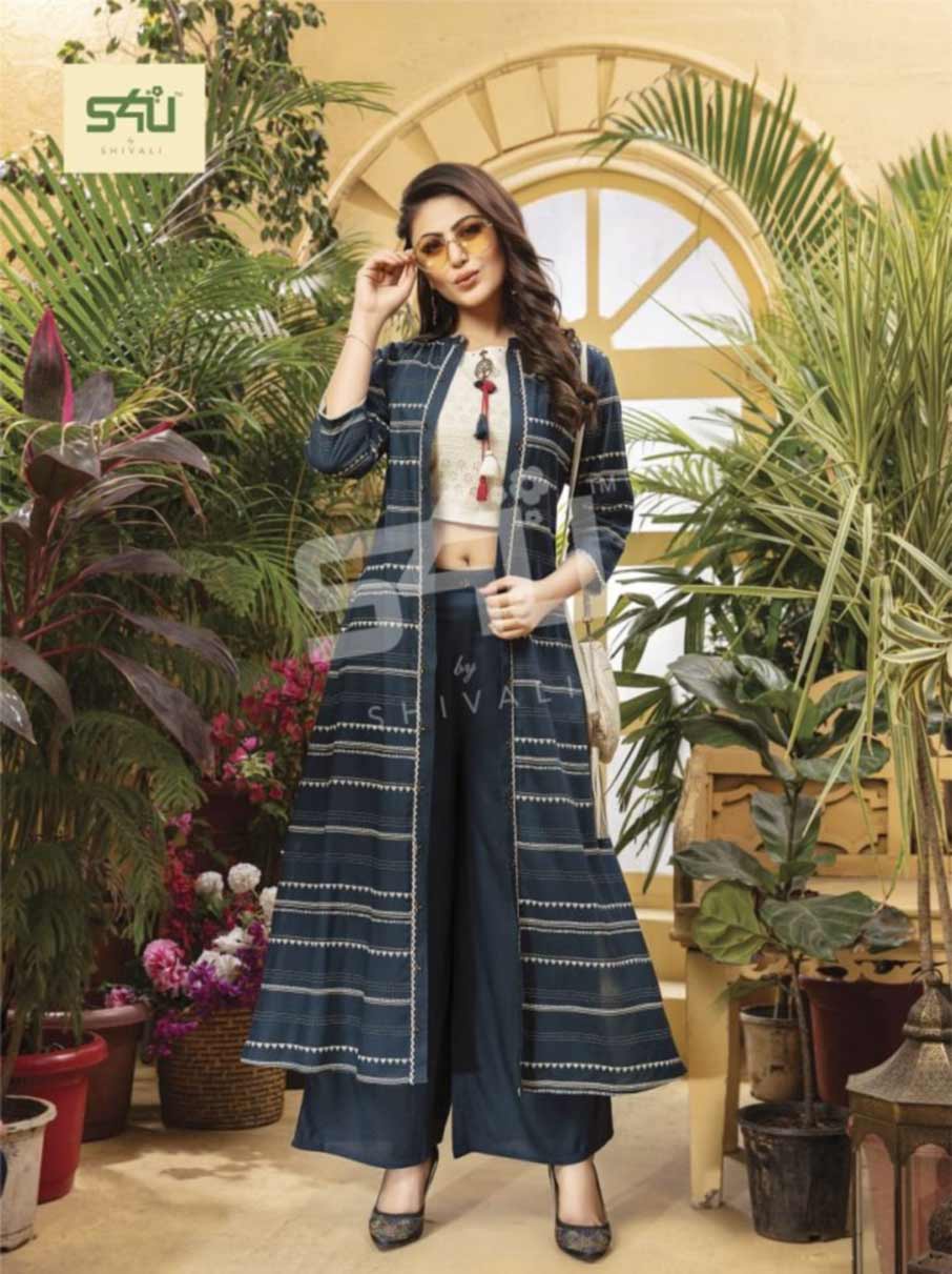 S4u Fusion Beats Vol-3 Party Wear Kurti Set S4u Fusion Beats Vol-3 Party Wear Kurti Set